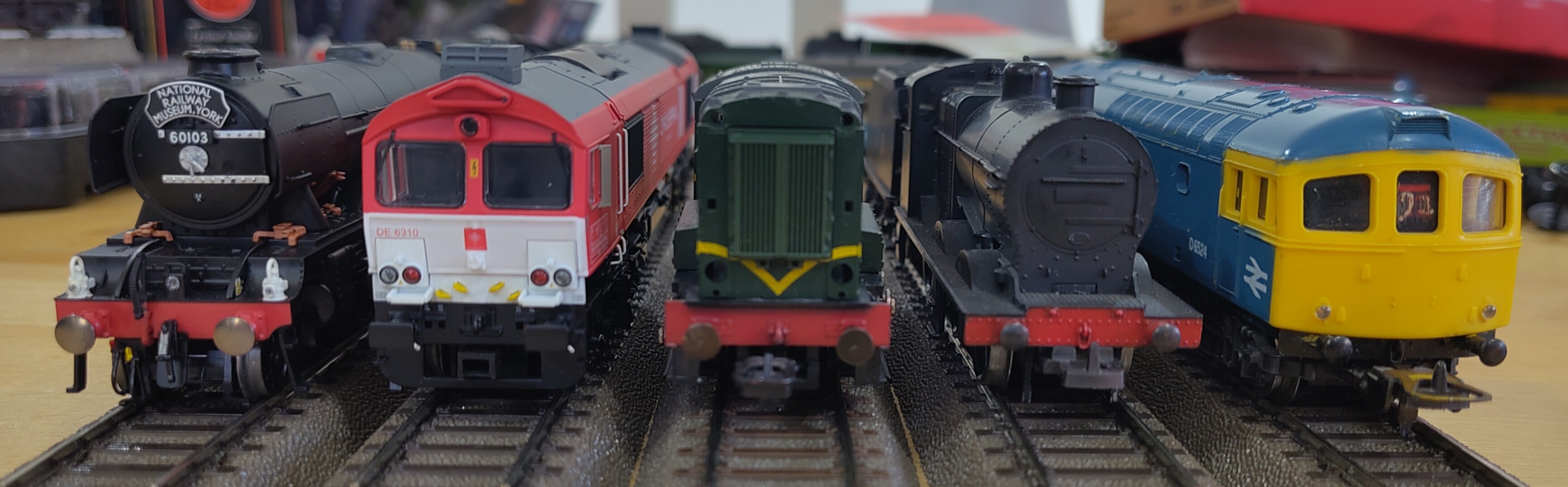 TRIX A3, TRIX 66, Roco EE11, Lima 4F, Lima 33