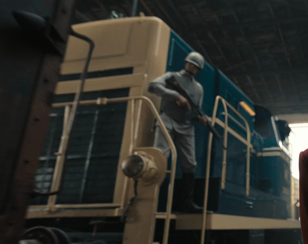 An unknown diesel locomotive in the Hunger Games