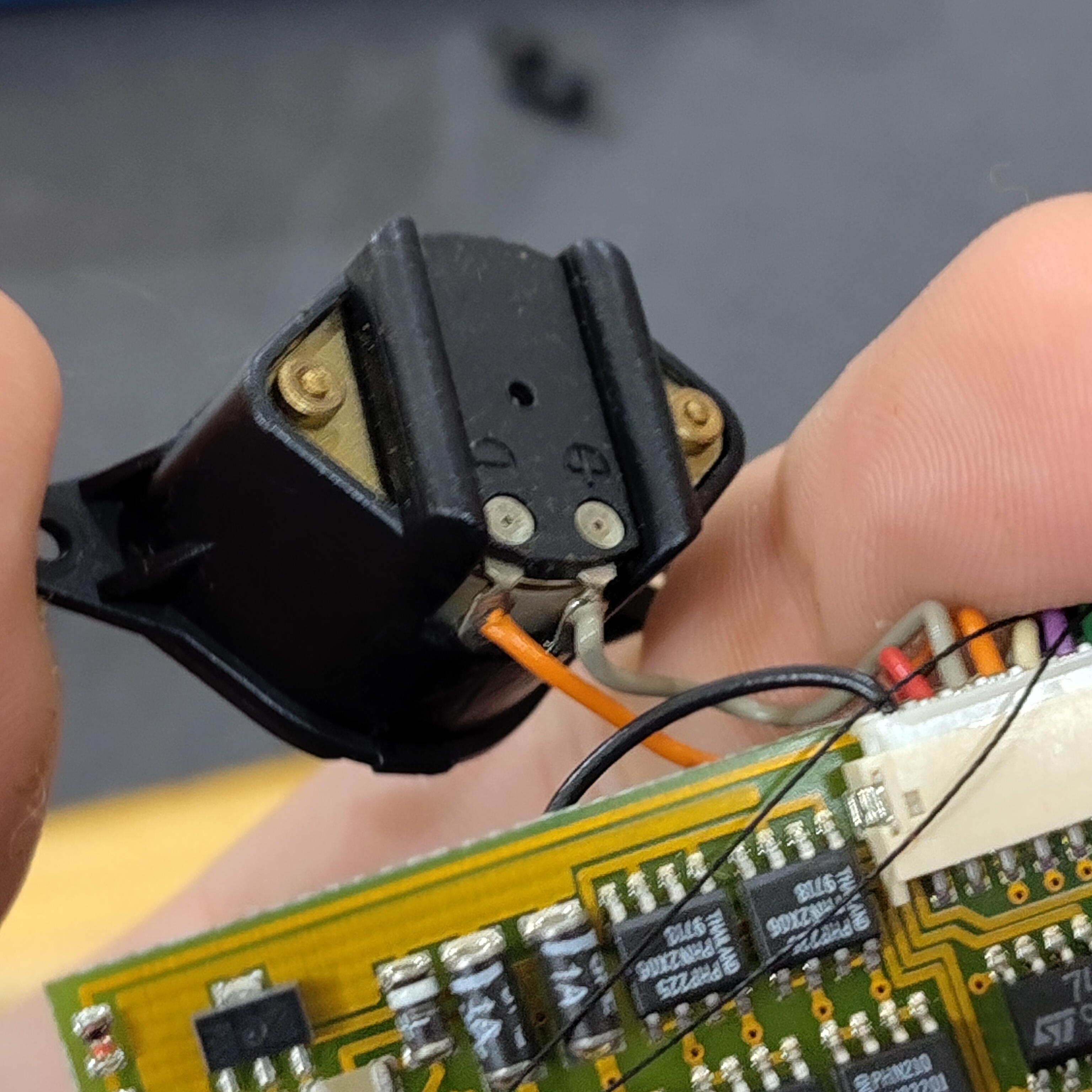 The motor from a 40106 Portalkran